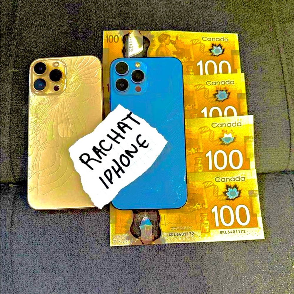 RACHAT IPHONE BRISÉ 🔥 🔥